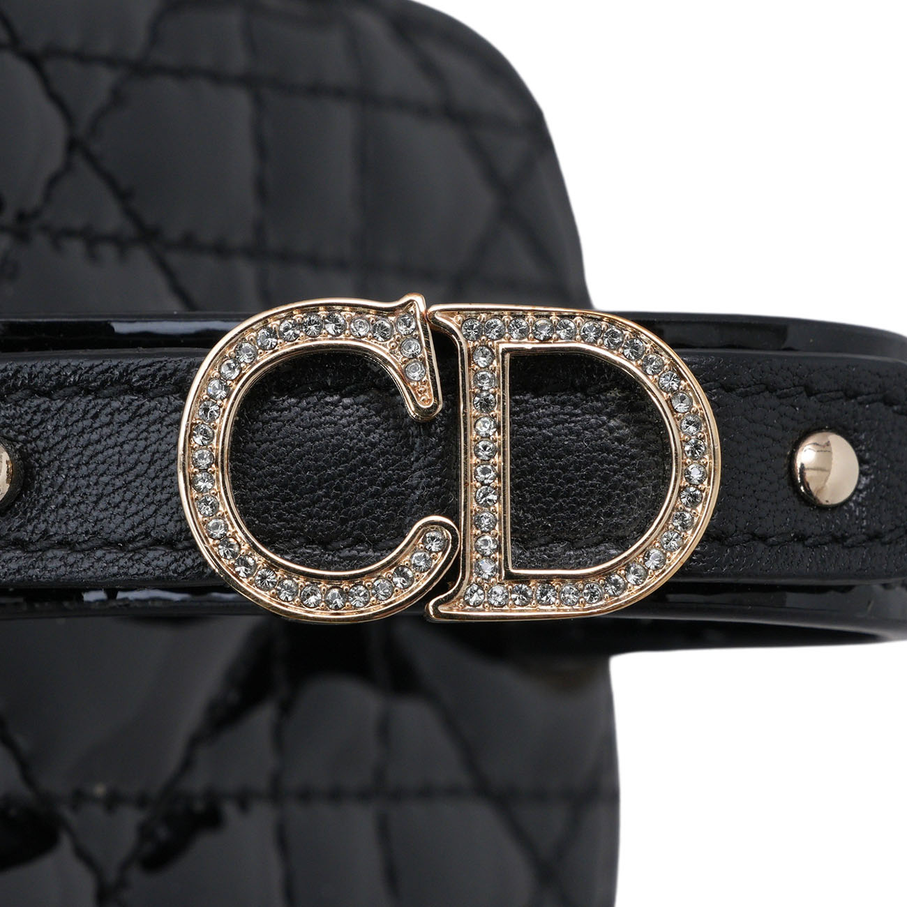 CHRISTIAN DIOR(USED)크리스찬디올 페이던트 마이크로 베니티 탑핸들